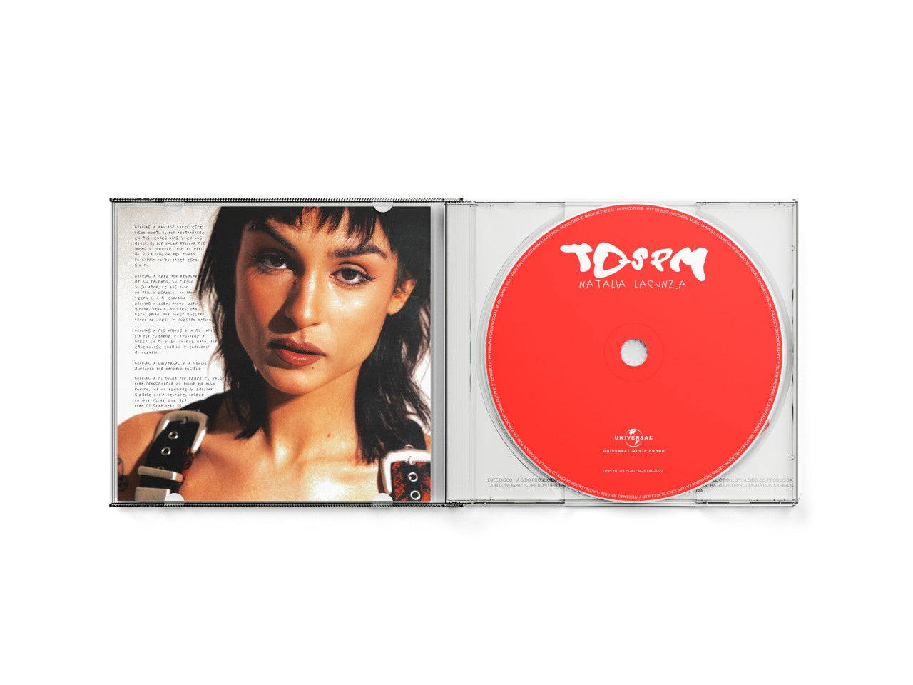 Foto del interior de CD - Tiene Que Ser Para Mí de Natalia Lacunza